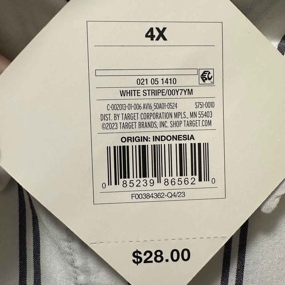 Ava & Viv Long Sleeve Utility Button-Down Shirt - Picture 5 of 8